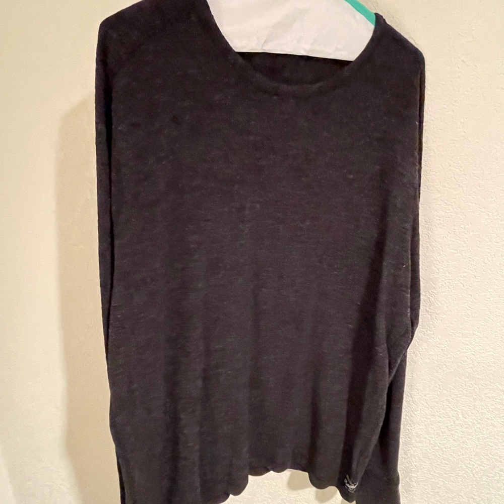Brand New mens Ralph Lauren POLO thermal shirt grey size XL